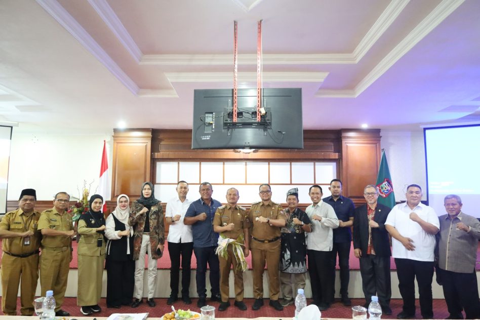 Wali Kota dan Wakil Wali Kota Tanjungbalai Terima Kunker Banggar DPRD Sumut Bahas DBH dan BKP
