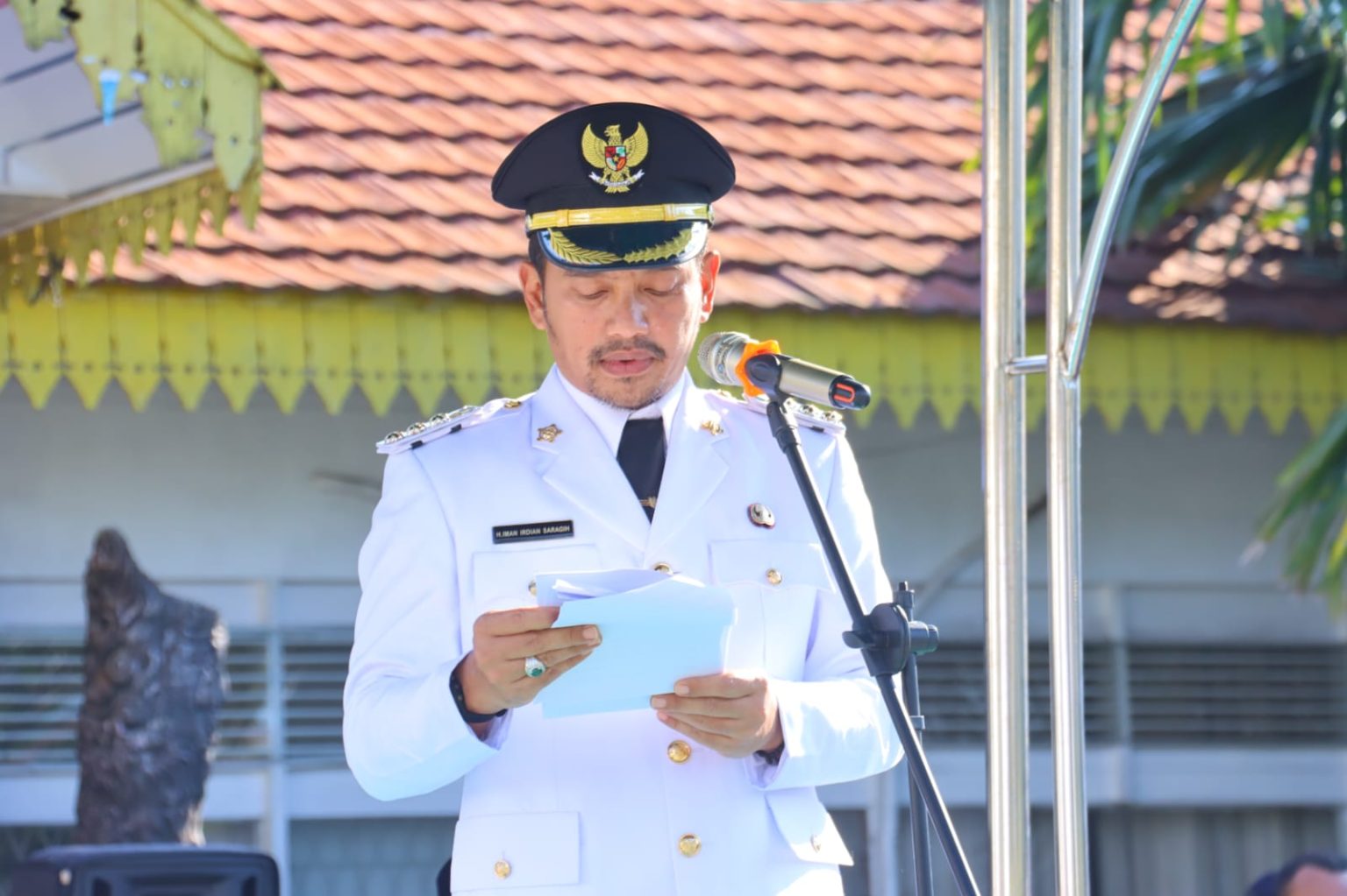 Wali Kota Tebing Tinggi Pimpin Upacara Hari Otonomi Daerah 2025, Tegaskan Komitmen Menuju Indonesia Emas 2045