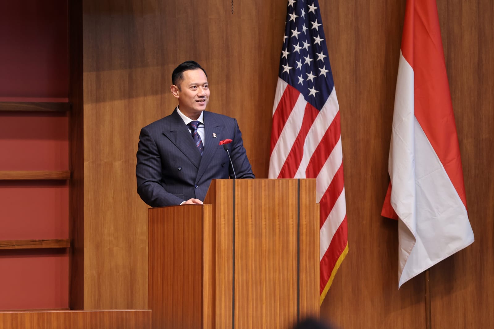 Menko AHY Jadi Pembicara Utama di Universitas Stanford USA
