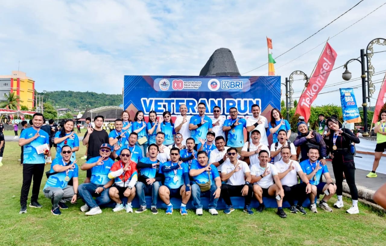 BRI BO Gunungsitoli Turut Meriahkan HUT Ke-80 RI Kota Gunungsitoli, Jadi Sponsor Utama Fun Run 7K