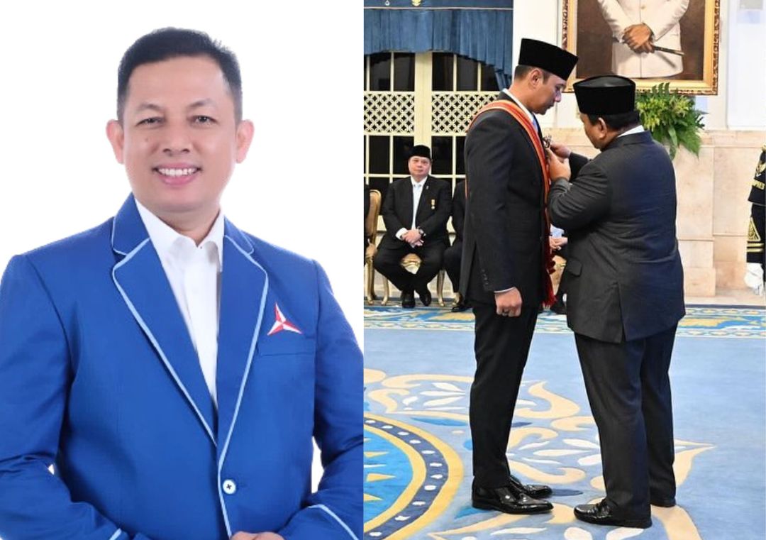 AHY Terima Anugerah Bintang Mahaputera Utama dari Presiden Prabowo, Ketua DPC Demokrat Sergai: Selamat Mas AHY..