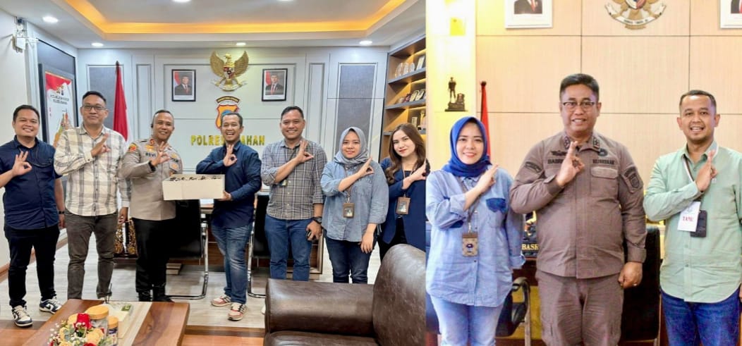 Perkuat Kerjasama dan Sinergisitas, BRI BO Kisaran Silaturahmi dengan Kapolres dan Kejari Asahan